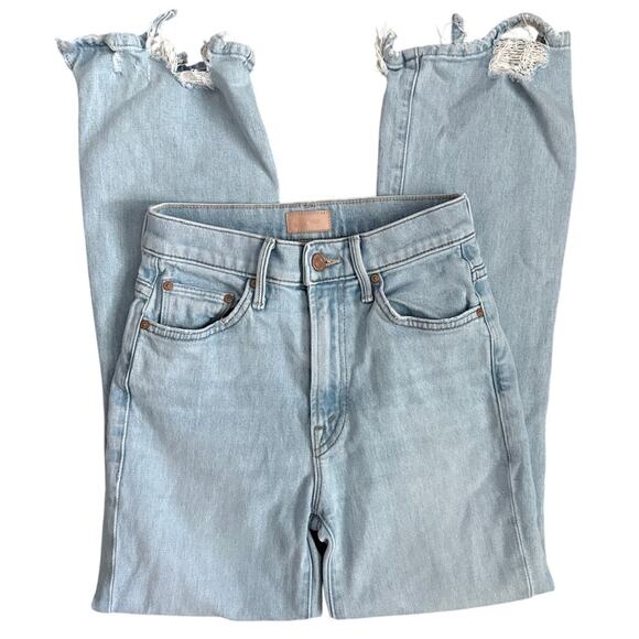 MOTHER The Insider Crop Step Chew in Mentally Elsewhere Size 23 - Picture 5 of 11